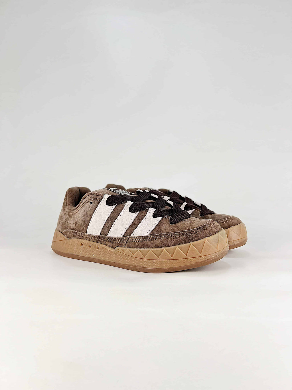 Adidas Adimatic "Brown White"-Classic sneakers，Adidas Women's Shoe Sale / Men's Shoe Sale