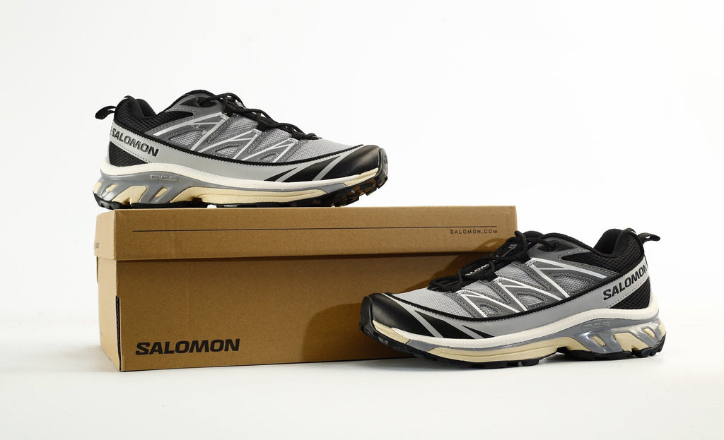 Salomon XT 6 Expanse Men's Trail Running Hiking Shoes "Grey Black Beige"- outdoor hiking shoes/Women's Shoe Sale / Men's Shoe Sale