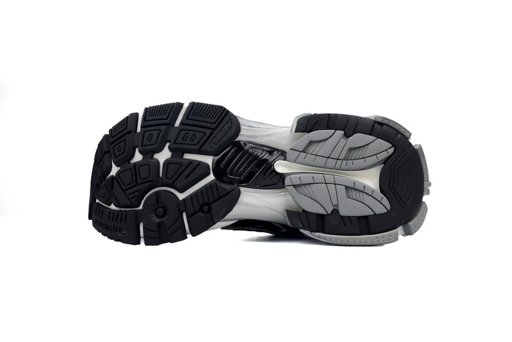 Balenciaga Runner Sneaker "White Black Grey"-retro thick sole dad shoes，Women's Shoe Sale / Men's Shoe Sale