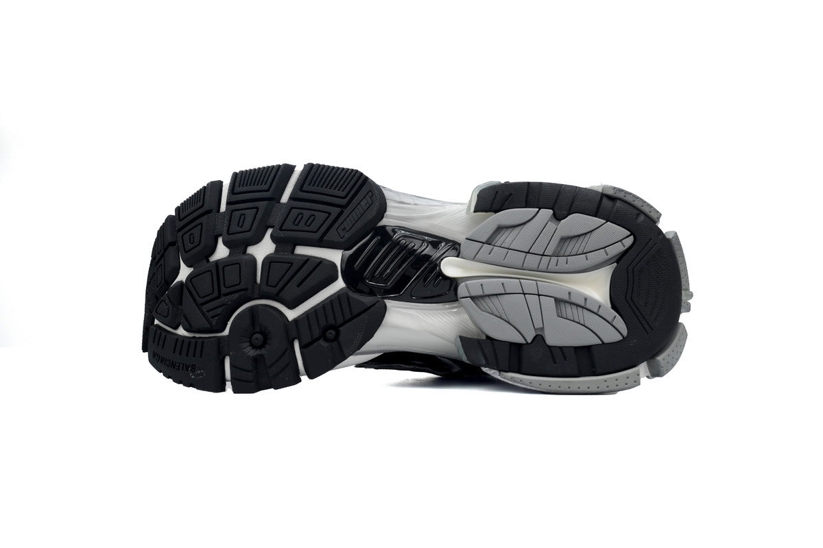 Balenciaga Runner Sneaker "White Black Grey"-retro thick sole dad shoes，Women's Shoe Sale / Men's Shoe Sale