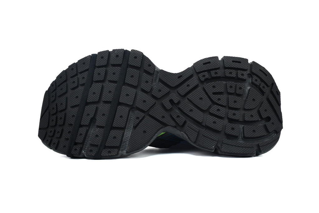 Balenciaga 3XL Mesh Runner Sneaker "Black Blue Green"-retro thick sole dad shoes，Women's Shoe Sale / Men's Shoe Sale