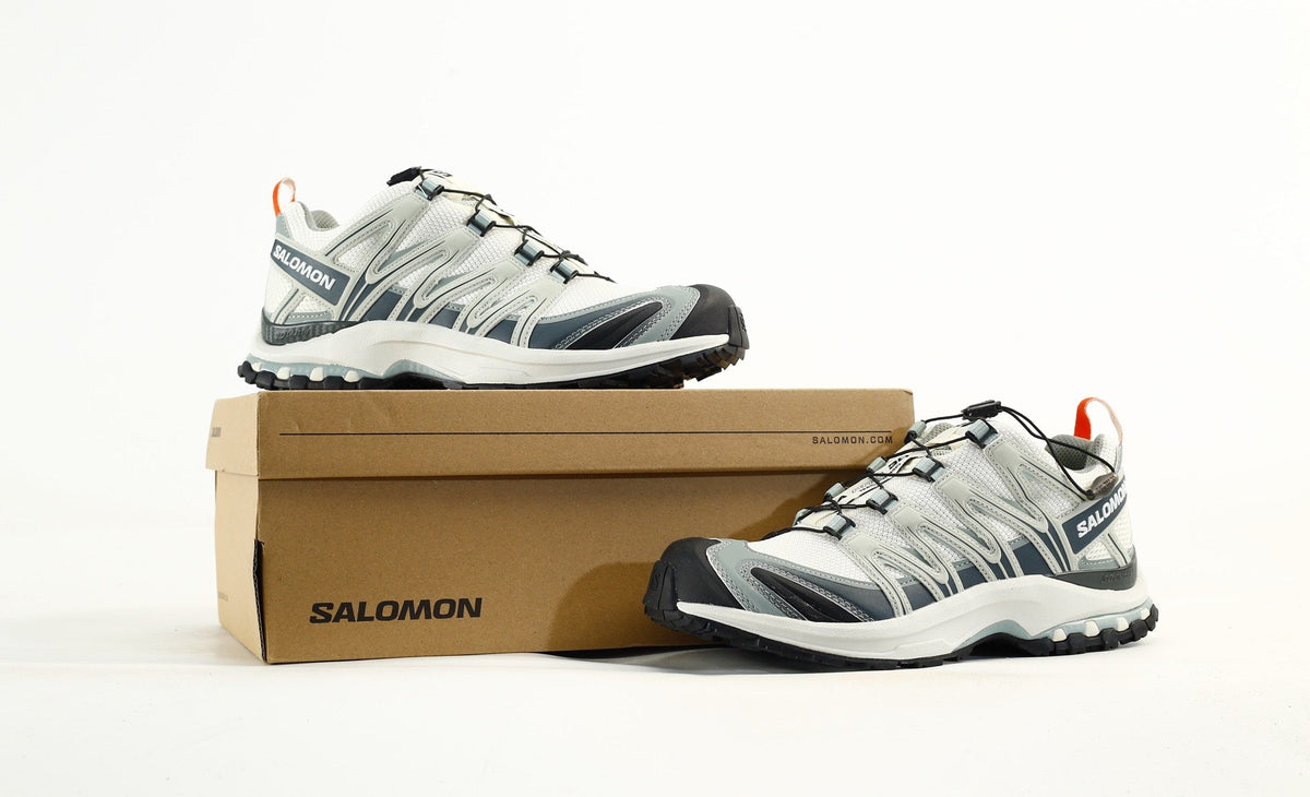 Salomon XA Pro 3D White Grey Navy Men Outdoor Hiking Shoes