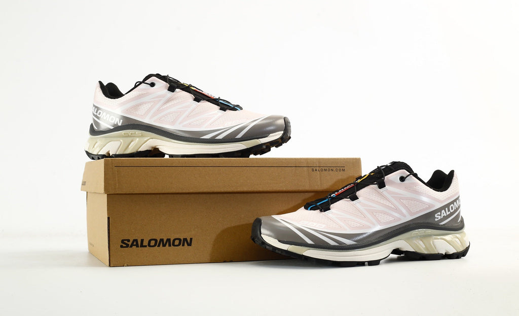 Salomon S-LAB XT-6 Men Women Outdoor Trail Running Shoes "Light Pink Grey"
