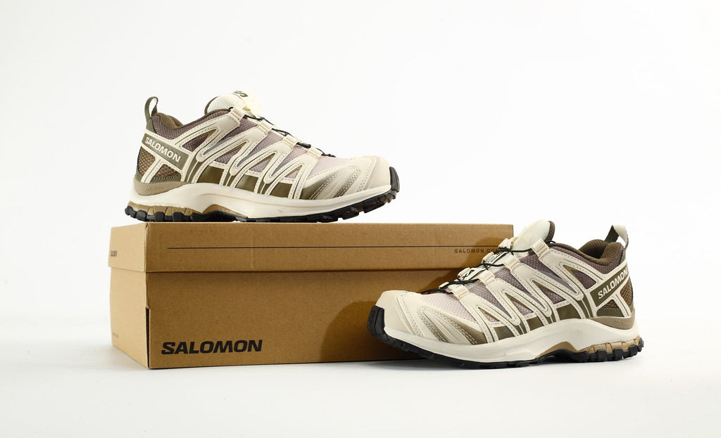 Salomon XA Pro 3D Vanilla Ice Olive Men Outdoor Hiking Shoes