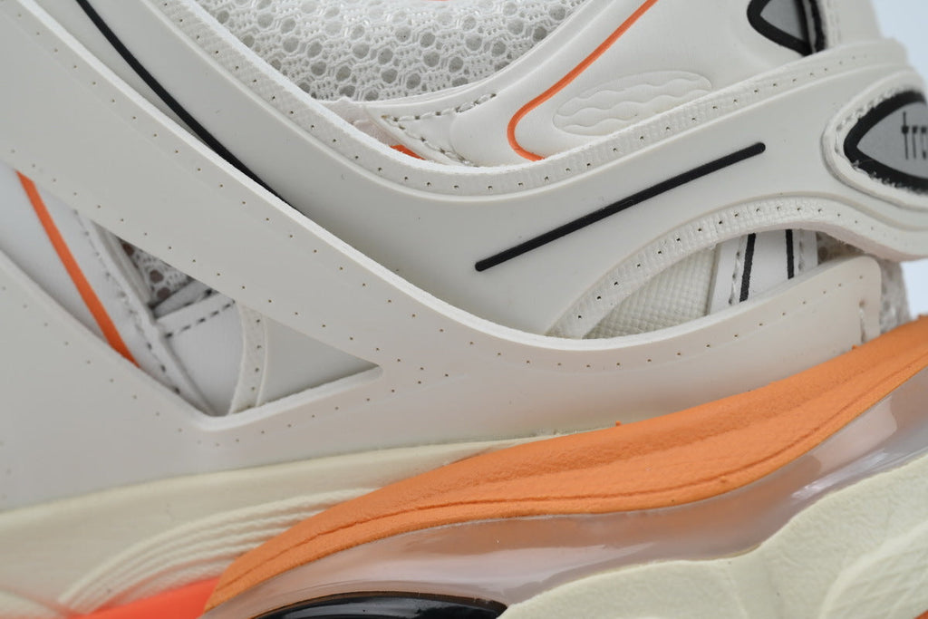 Balenciaga Track 2.0 Sneakers "White Orange" Men Women Outdoor Dad Shoes