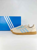 Adidas Originals Handball Spezial "Beige Light Blue Gum" Sneakers-Classic sneakers，Adidas Women's Shoe Sale / Men's Shoe Sale