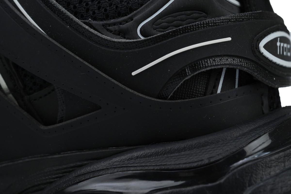 Balenciaga Track Sneakers "Black White"-retro thick sole dad shoes，Women's Shoe Sale / Men's Shoe Sale