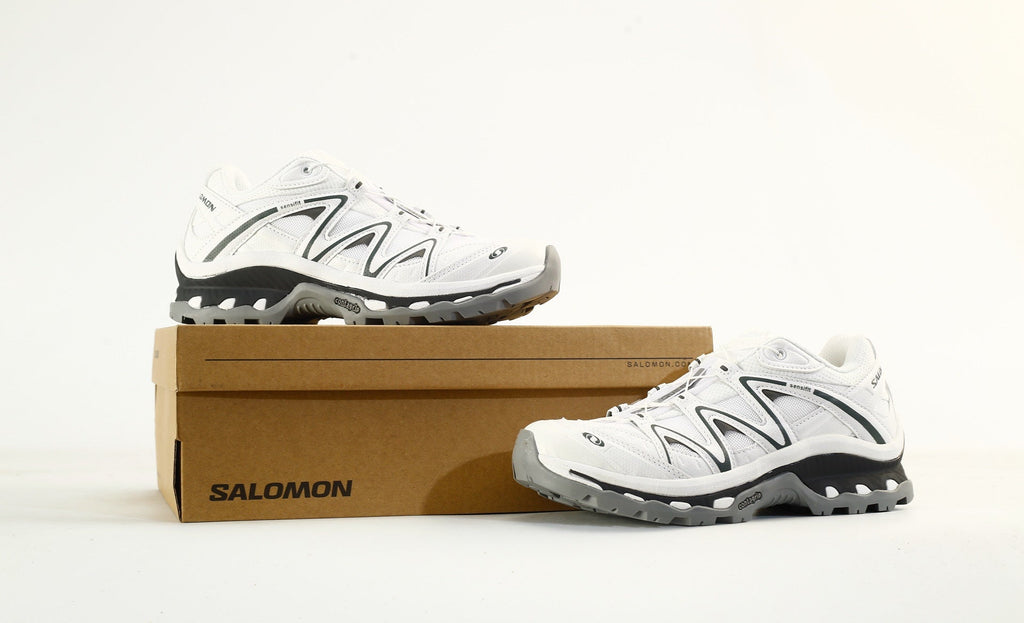 Salomon XT Quest Outdoor Hiking Shoes "White Dark Green"- outdoor hiking shoes/Women's Shoe Sale / Men's Shoe Sale
