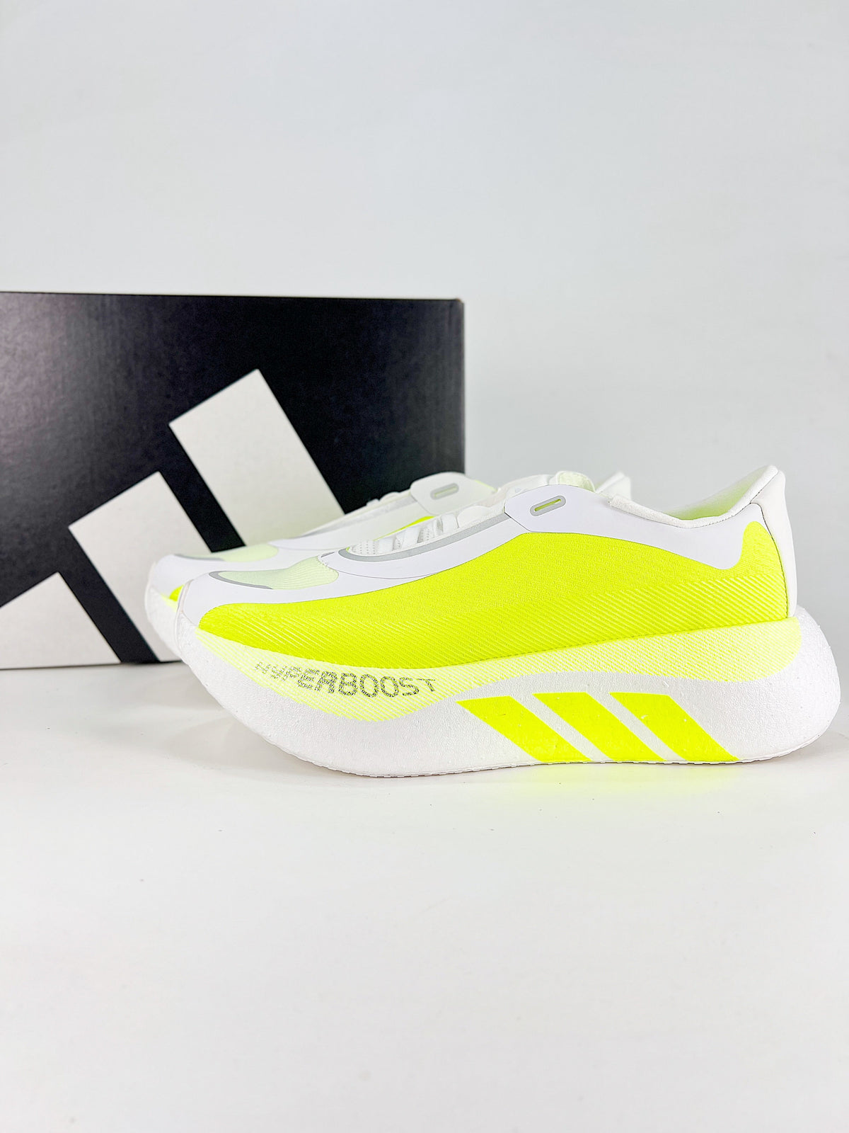 Adidas Hyperboost Pro "Neon Yellow White"-Classic sneakers，Adidas Women's Shoe Sale / Men's Shoe Sale