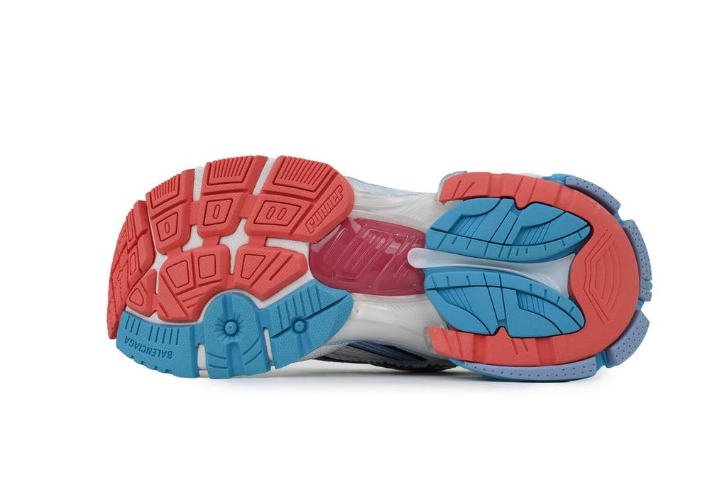 Balenciaga Runner Sneakers "White Multi Color"-retro thick sole dad shoes，Women's Shoe Sale / Men's Shoe Sale