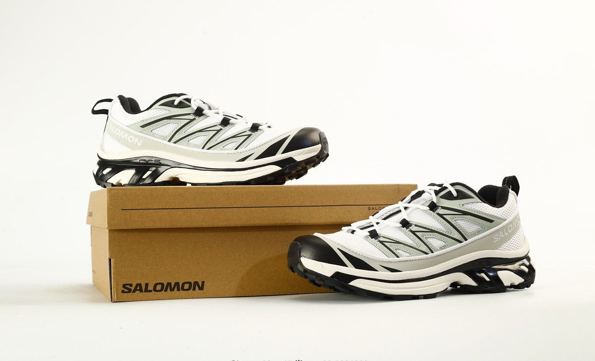 Salomon XT-6 Expanse Men's Hiking Trail Running Shoes "White Sage Green Black"- outdoor hiking shoes/Women's Shoe Sale / Men's Shoe Sale