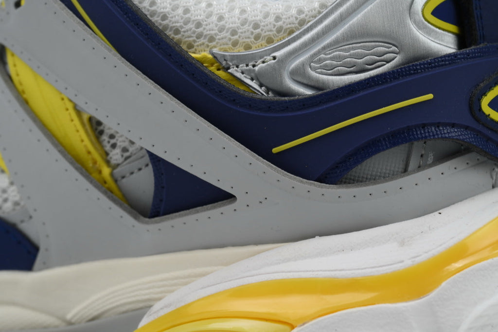 Balenciaga Track Trainer Sneakers "Grey Blue Yellow"-retro thick sole dad shoes，Women's Shoe Sale / Men's Shoe Sale